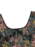 New European and American corset Christmas Jacquard Fishbone Corset gathered waist and abdomen palace body shaping coat.