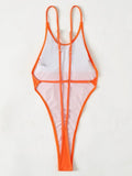 Extreme Mini Micro String Backless Women Swimwear One Piece Swimsuit Female High Cut Monokini Thong Bathing Suit Swim Beachwear