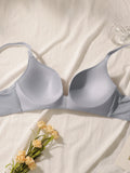 3 pieces of multi-color women's underwire bra comfortable daily underwear solid color women's Lingerie push up bra B6055
