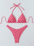icro Bikini Women Swimwear Bandeau Swimsuit Woman Female Biquini Thong Bikinis Set Floral Brazilian Bathing Suit Beachwear