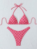 icro Bikini Women Swimwear Bandeau Swimsuit Woman Female Biquini Thong Bikinis Set Floral Brazilian Bathing Suit Beachwear