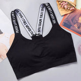 Women’s Breathable Seamless Sports Bra Push Up Gym Fitness Yoga Top High Impact Workout Activewear