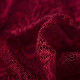 Lace Cotton Panties 3PCS Floral Embroidered Women's Briefs