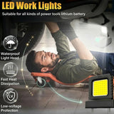 1/2/3/5pcs Super Bright LED Work Light Portable Lasting Strong Light Supply for Night Work Light 20V 21V Li-ion Battery Power