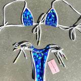 Micro Bikini Women Swimsuits 2025 Sexy Swimwear Push Up Brazilian Bikini Set Halter Biquini Patchwork Print Beachwear Female