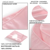 Cotton Seamless Panties 4PCS Women's Low Rise Briefs