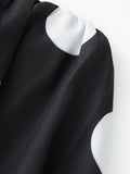 Women Mini Dress Dot Print Backless Tube Dress Summer Party Fashion Casual Strapless Dress