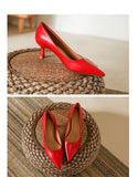 Patent Leather Fashion High Heels 2026Pointed Toe Pumps Elegant Woman Heeled Shoes Shallow Mouth Candy Colored Sexy Single Shoes