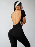 Trendy Bodysuit Sportswear Woman Gym Jumpsuits Sport Pants Seamless Woman Clothing Yoga Clothes Female Fitness Overalls Leggings