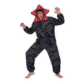 Adult Kigurumi Unicorn Pajamas Winter Thicken Cannibal Flower Demogorgon Cosplay Costume Halloween Suits Slipper XXL Cartoon