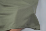 FDYOUI Women's T-shirt Tops Casual Fashion Lace Patchwork Green T Shirts Female Clothing V-neck Ruched Slim Crop Top Streetwear