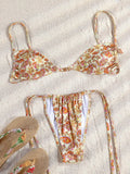Miyouj Triangle Bikini New Two Piece Suit Solid Color Beachwear 2026 Bikini Women's Swimsuits Sexy Bathsuit Micro Thong Swimwear