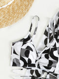 Sexy Print Bikini 2026 Women High Waist Swimsuit Cover Up Swimwear Female Lady Bathing Suit Swimming Summer Beachwear