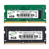DDR3 DDR3L 2GB 4GB 8GB Laptop Memories Ram PC3 1.5V PC3L 1.35V 1066 1333 1600Mhz 8500 10600 12800 204Pin SODIMM Memory Ram