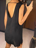 2025 Sexy 5 Colors Backless Crochet Knitted Tunic Beach Cover Up Cover-ups Beach Dress Beach Wear Beachwear Female Women K5620