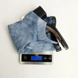 2025 Brand Plus Size 48 Trendy Denim Blue Gladiator Sandals Women Chic Black Chunky Heels  Fashion Comfy Walk Summer Boot Shoes