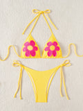 ZTVitality Sexy Solid Decal Bikinis 2025 Women Swimsuit Female Swimwear Swimming Wear Bathing Suits Brazlilan Beachwear Biquini