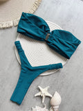 2026 Sexy Micro Bikini Tube top Women Swimsuits Female Swimwear Brazilian Bikini Set Thong Biquini Swimming Suits Beachwear