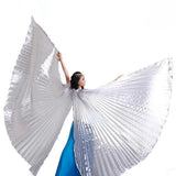Women Fashion Egyptian Egypt Belly Dance Professional Costume Wing Belly Dance Accessories Stage Performance Wear
