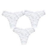 3Pcs/Set Cotton Panties Women G-string Female Underpants Sexy Lingerie Seamless Underwear Low Rise Panties M-XL Intimates