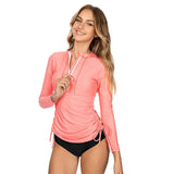 Women's Long Sleeve Tankini Set 2026 Sports Swimsuit Summer Beachwear Two-Piece Bathing Suits for Pool Swimming And Surfing