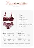 Aesthetic French Lace Minimizer Bra - Thin Strap Bralette Reduces Full Bust, Elegant Lift & Seamless Design MOYISU Sexy Panty BB
