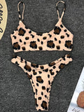 2026 Sexy Leopard Brazilian Bikini Female Swimsuit Women Swimwear Two Pieces Bikini Set High Cut Push Up Bathing Suit Swim Lady