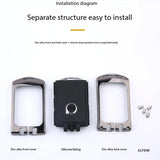 Car Zinc Alloy Key Case Holder Cover Shell For Volvo XC40 XC60 S90 XC90 V90 2017 2018 T5 T6 T8 Fob Smart Key Protection Bag