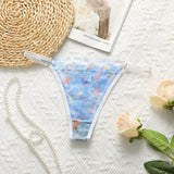 Toucheart Sexy Ultra Thin Underwear For Women Transparent Lace Underwear Comfortable Breathable Briefs Exotic Mesh Underwear New