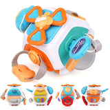 Baby Busy Board Cube Montessori Sensory Activity Toy
