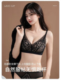 Japanese Sexy Lace Bralette Wireless Bra for Small Chest, Push Up, Side Coverage, Fights Sagging, New Trendy MOYISU Sexy Tushy B