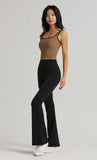 No size yoga bell-bottoms, high-waisted butt-lifting yoga clothes, fitness one-size-fits-all yoga pants