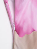 Zevity Women Sexy Single Shoulder Floral Print Slim Long Dress Female Chic Backless Side Zipper Brand Party Vestidos DS9198