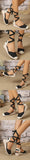 2026 Big Size 43 Summer Bohemian Espadrilles Sandals Women Ankle Wrap Gladiator Sandals 6CM Wedges Heels Platform Shoes Woman