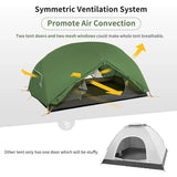 Naturehike Mongar Two Person Ultralight Waterproof Tent Camping