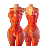 Transparent Sexy Bodysuit For Women Teddy Hot Full Bodystockings Romantic Crotchless One Piece Erotic Lingerie