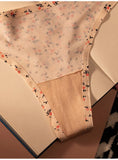 Ice Silk Leopard Women Panties Sexy G String Thong Seamless Underwear T Back Candy Color Girls Briefs Underpants Plus Size M-XXL