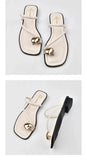 Beach Flip Flop Clip Toe Women Flats Slippers Shoes Outdoor Casual Ladies Low Heel Slides