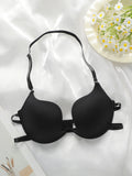 Sexy Lingerie multi-color hollow neck hanging women's underwear 3/4 cup gathering pull up bra party women's underwear J2943