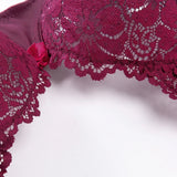 Fashion Bras For Womens Lingerie Lace Bra Underwire Plus Size Brassiere Sexy Underwear BH Top  B C D DD E F Cup