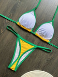 Asymmetric G String Bikinis Mini Micro Thong Bikini Female Swimsuit Women Swimwear Two-pieces Bikini Set Brazilian Bathing Suit
