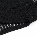 Sexy Fringe Tassel Knitted Crochet Tunic Beach Cover Up Women Long Dresses Cover-ups Beach Dress Beach Wear Beachwear Female