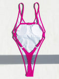 Backless Extreme Mini Micro G String Thong Women Swimwear One Piece Swimsuit Female Monokini High Leg Cut Bathing Suit Swim Lady