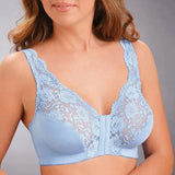 Women Lace Bra Plus Size Push Up Underwear Crop Top S-6XL Seamless Brassiere Female Lingerie Sexy Front Closure Bralette