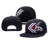 Unisex Skeleton Embroidery Baseball Cap Women Outdoor Sports Flat Hats Men Fashion Men Hip Hop Snapback Caps Sunscreen Hat