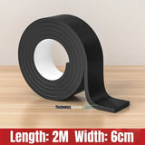 Anti-slip Furniture Pads Mute Mats DIY Bumper Damper Thick Non-Slip Pad Foot Cover Self Adhesive Table Chair Foot Protection Pad