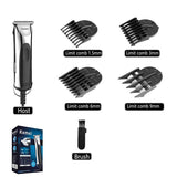 Kemei 850 professional hair trimmer corded hair cutting machine for men plug in electric hair clipper children Home Haircut Kit