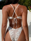 Sequins Metal Rings Cut Out Bikini Women Swimwear Female Swimsuit Two-pieces Bikini set Brazilian Bather Bathing Suit Swim Lady