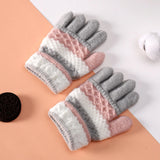 Kids Winter Gloves For Boys And Girls Full-Finger Mittens