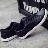 New Spring and Summer with White Shoes Women Flat Leather Canvas Shoes Female White Board Shoes Casual Shoes Female 239